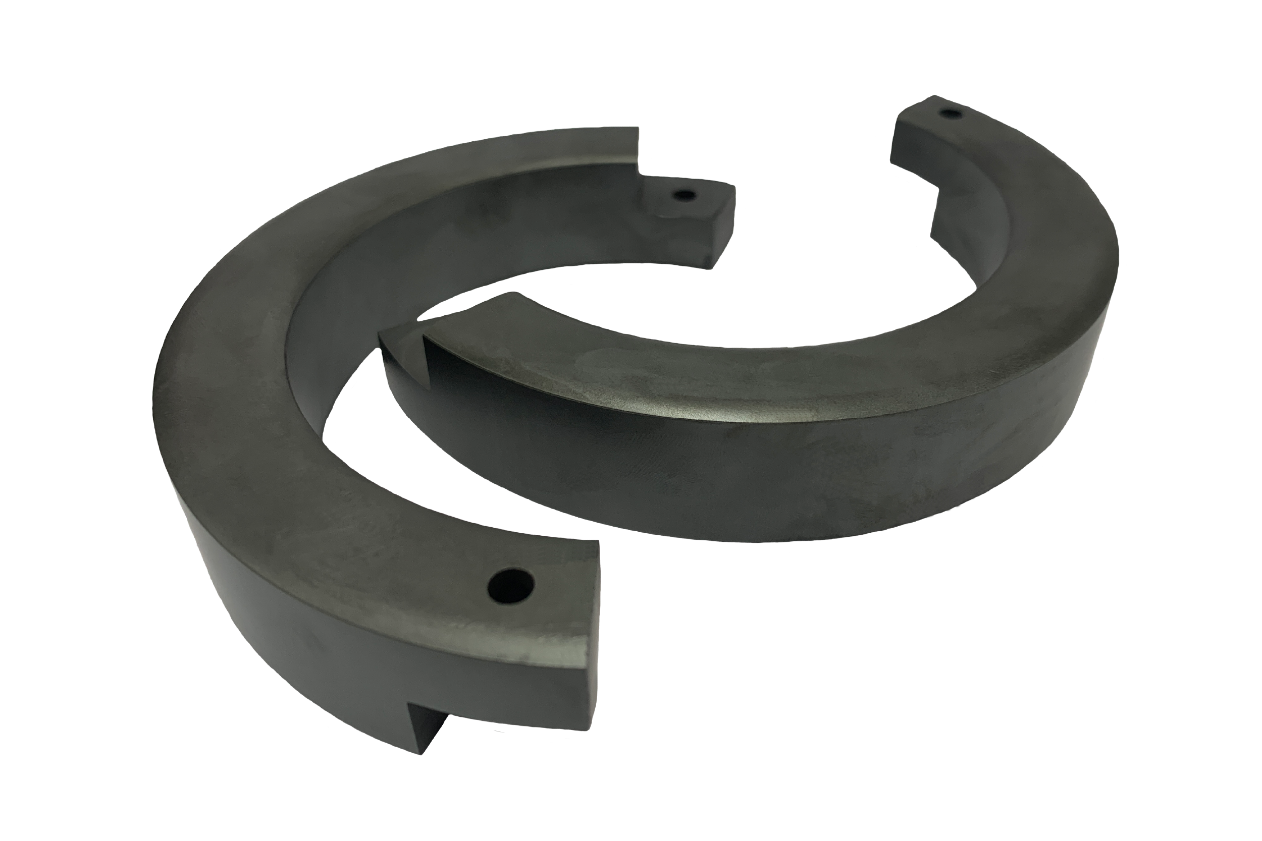 Ferrite toroid splitting